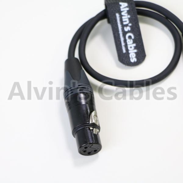 XLR 4 Pin Female To Lemo PHG 2 Pin Female Straight Cable For Nagra V