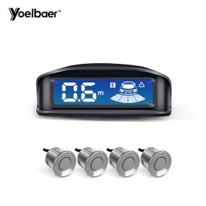 China Car Auto Parktronic LED Parking Sensor With 4 Sensors Reverse Backup Sensor Parking on sale