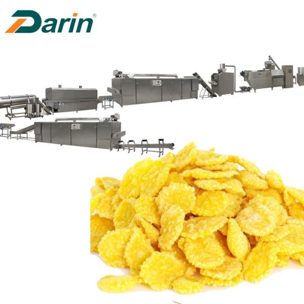 Quality 300KG/H Corn Flakes Processing Line Breakfast Cereal Production Line wholesale