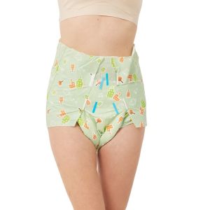 Adjustable Customizable Abdl Girl Diapers Soft Breathable PE Backsheet for Young