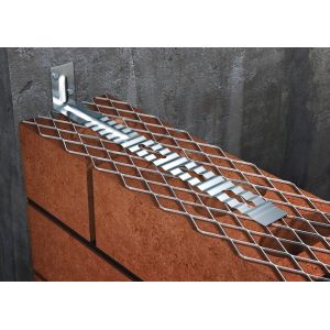 Light Type Steel Galvanised Expanded Metal Lathing 225mm X 20m For Reinforcing