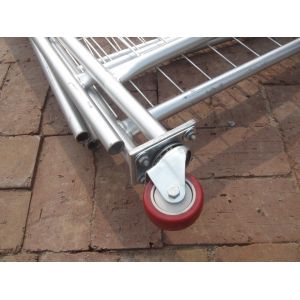 Heavy Duty HDG Temporary Fence For Construction Temporary Safety Fence