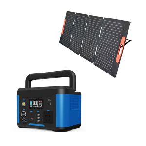 Facotry OEM Lithium battery 500Wh Portable Solar Generator For RV campers