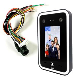AI 4.3 Inch Face Detection Access Control System RFID Card Attendance Terminal
