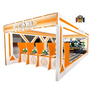 Infrared Interactive Shooting Simulator Training Interactive Sports