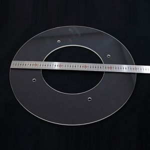 Glass Straight Edging Machine Perfectly Tempered Control Panel Laser Drilling