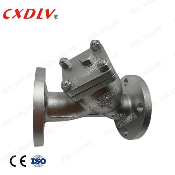 Duplex Stainless Steel Y Strainer Valve CF8/CF8M DN 100 Flange Connetion