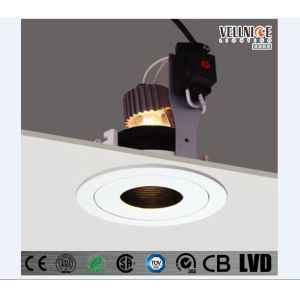 Cheap MR16 Fixed Indoor Recessed LED Downlights Round Aluminum Body CE / ROHS for sale