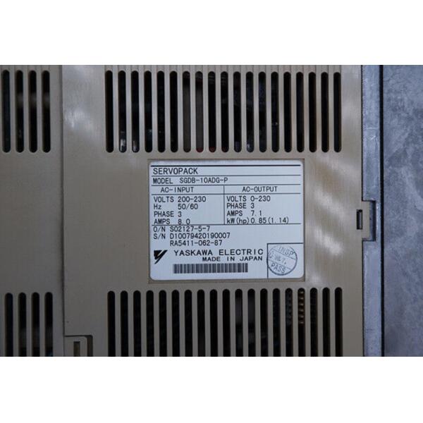 Yaskawa SGDB-30ADG-P Drives-AC Servo Is Supported For Repair 200V 3PHASE 3KW