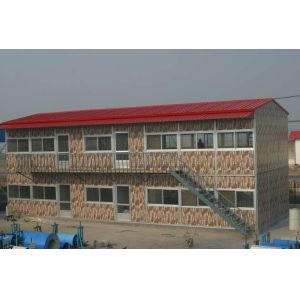 Cheap light steel structure workers house prefab labor house for sale