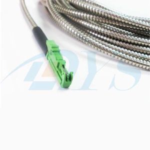 Steel Armoured Optical Fiber Patch Cord SMA-2A With High Tensile Resistance