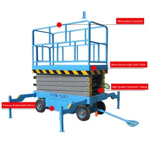 Automatic Scissor Lifter With 6m/min Lifting Speed And 10m Lifting Height