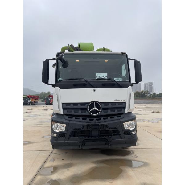 Quality 2021 Zoomlion 63m Used Concrete Pump Truck with 5-Section Boom 11 MPa Pressure and High-Strength Steel wholesale