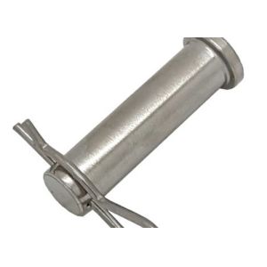 M8 Stainless Steel Clevis Pins With Small Head Hole Circlip Rust Resistance