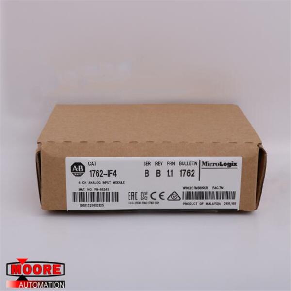 1762-IF4 1762IF4 AB AB MicroLogix 4 Point Analog Input Module