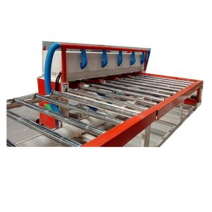 Cheap Gypsum Suspending Ceiling Board Lamination Machine With Dusty Exhausting System for sale