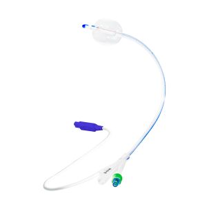 Thermometric Urethral Silicone Foley Catheter Disposable With Temperature Sensor
