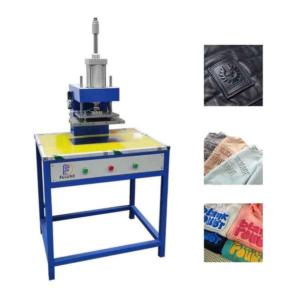 Quality Printed t shirt silicone 3d printing leather belt embossing machine wholesale