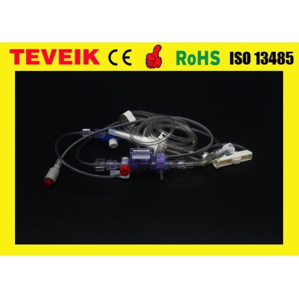 Medical ibp transducer Disposable IBP Transducer for b braun/HP with Single channel kit