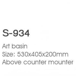 High Quality Modern Design White Ceramic Rectangular Counter Top Bathroom Sinks