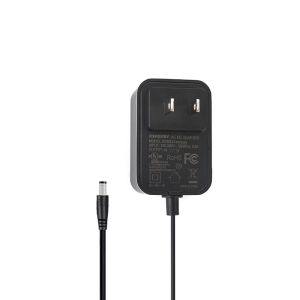 UL Certified Wall Power Adapter with 5V 12V 24V Output and 12W 24W Power for