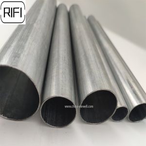 Pre-Galvanized EMT Conduit Pipe 17.93mm-114.30mm OD 1.07mm-2.11mm Wall Thickness