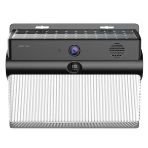 Wireless Remote Control System IP66 Solar CCTV Camera