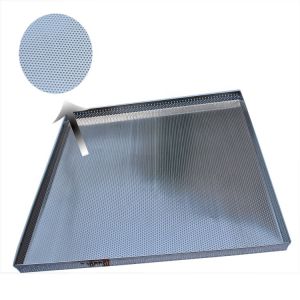 Polished 100kg Ss Wire Mesh Tray Durable Weave