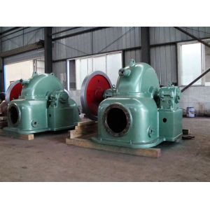 1650kw Impulse Vertical Pelton Hydro Turbine 6000V 750RPM Multi Nozzle