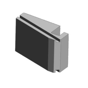 CNC Milling Steel Pinza 005 E1 with CNC Machining Method and 88.0x56.0x39.0 mm
