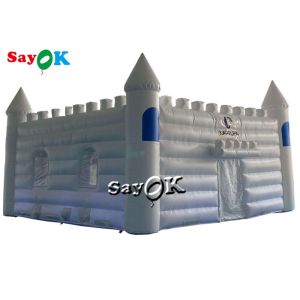 Cheap Inflatable Yard Tent Custom White Bouncy Castle Tent For Wedding Party Light Weight for sale