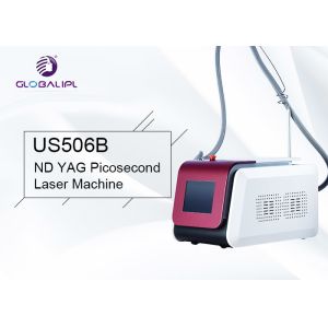 1064 532nm Pico Second Laser Tattoo Removal Machine With Four Treatment Heads