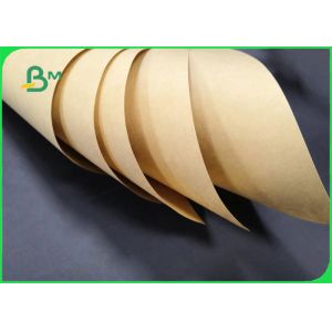 90gsm Brown Kraft Paper For Shopping Bag Tear Resistant 70cm 100cm Roll