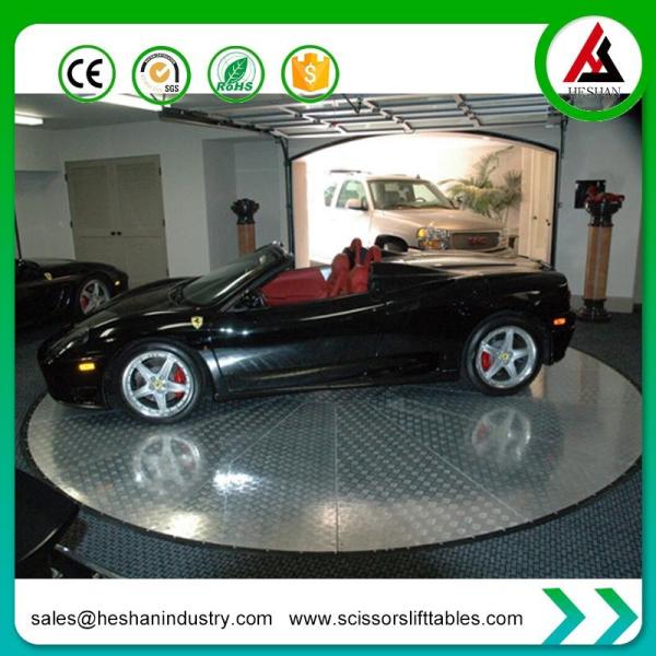 Narrow Driveway Car Turntable Electric Exhibition Car Show Rotating Platform