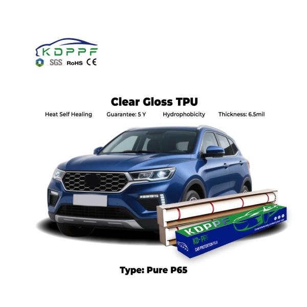 Quality Clear Tpu Ppf Protective Film Anti-scratch Self Healing Transparent Paint Protection For Car Body  wholesale