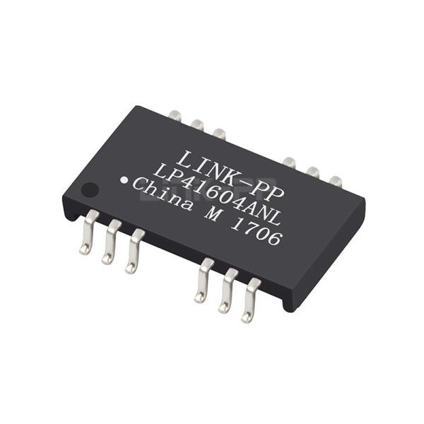Quality LP41604ANL Low Profile Ethernet Transformer Modules Single Port 10/100 BASE-T SMD 12 Pin wholesale