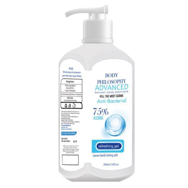 Portable 75% Alcohol Antibacterial Hand Sanitizer , Germicidal Hand Sanitizer