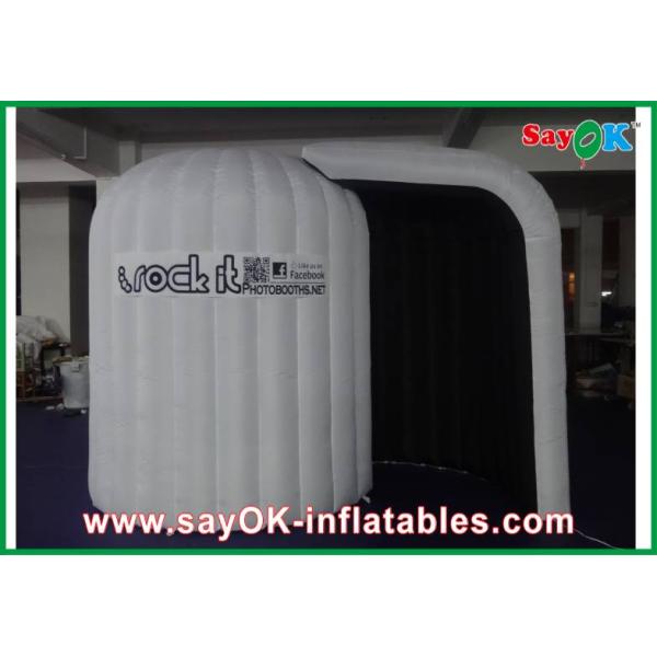 Party Photo Booth Inflatable Led Lighting Photo Booth Tent Oxford Cloth For Photo Studio