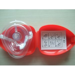 Pocket Replacement One Way Valve Cpr Mask Emergency With Hard Case