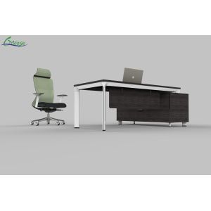 Lockable Drawers Office Workstation Of Open Space for Secure Storage Solutions