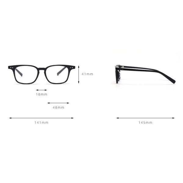 Optical Acetate Frame Glasses 141MM Woman Luxury Glasses April