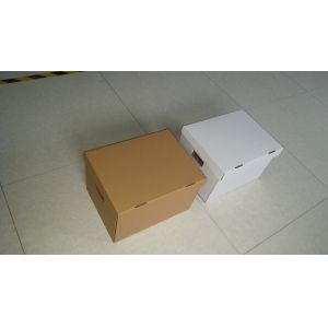 Corrugated Paper Bank File Box