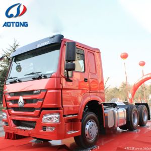 China Logistics Transportation 6x4 Driving Type Dump Truck Tractor Truck Head with 371HP on sale