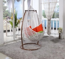 Cheap wicker handing basket chair 07 for sale