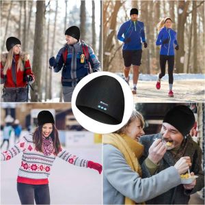B5 Wireless Beanie hat with bluetooth, Hands-free phone calls & Music playing