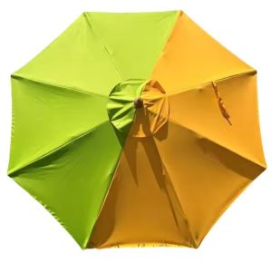 10ft Umbrella Canopy Replacement 8 Ribs Canvas Repair Umbrella Canopies Covers in Patio Umbrella Accessories