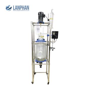 SS304 Cbd Crystallization Lab Glass Reactor 100l 200l