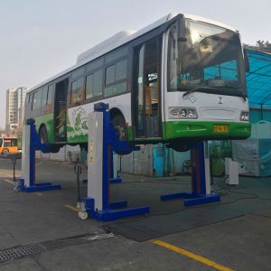 Large-scale Lifts Movable Column Lift Electric Mechanical Screw Type Bus Lifter