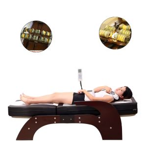 China Whole Body Thermal Jade Roller Massage Table Bed on sale