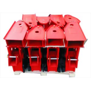 Cheap 16T Tandem Leaf Spring Double Axle Trailer Suspension Quad 1310MM 8mm for sale